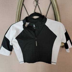 Good American workout top and leggings